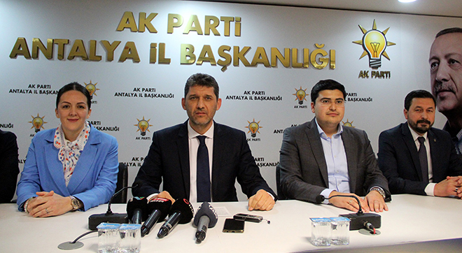 AK Parti Antalya'nın yeni İl Başkanı Çetin