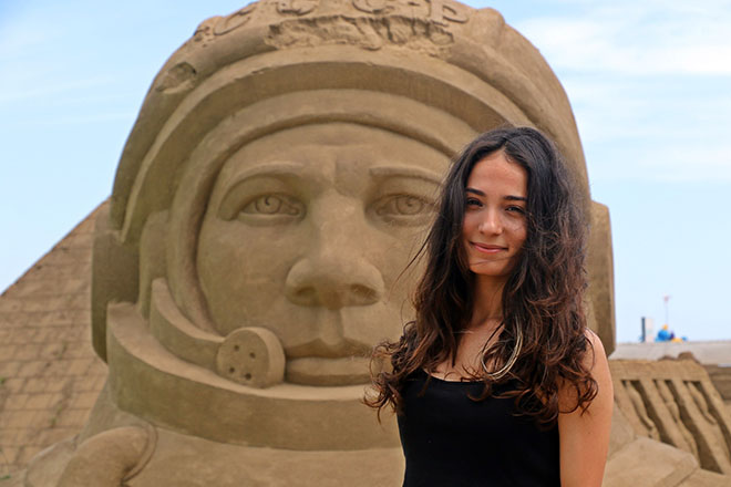 Antalya'da bilim kurgu tadında ‘Kum Heykel' festivali kapılarını açtı 