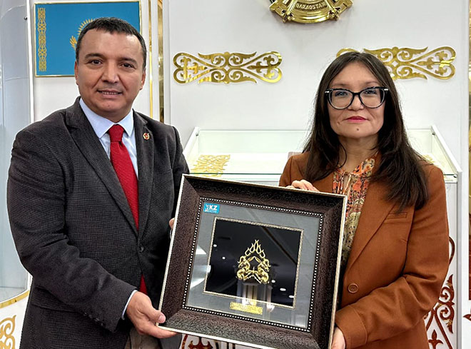 AGC heyeti, Astana'da ziyaretlerde bulundu