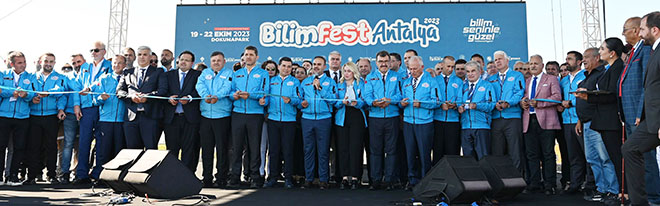 Antalya Bilim Festivali kapılarını açtı