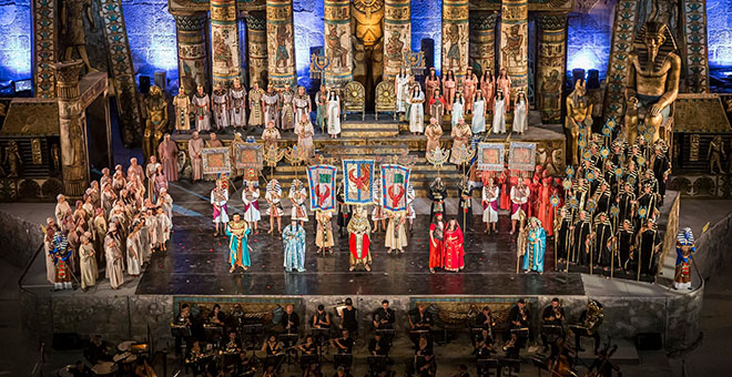 Uluslararası Opera ve Bale Festvali Aida operası ile başladı 