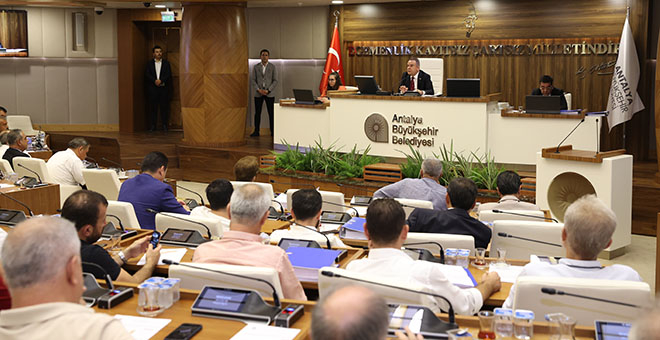 Büyükşehir Meclisi 157 gündem maddesiyle toplandı