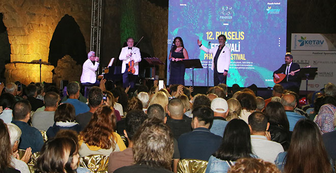 Phaselis Festivali'ne muhteşem final