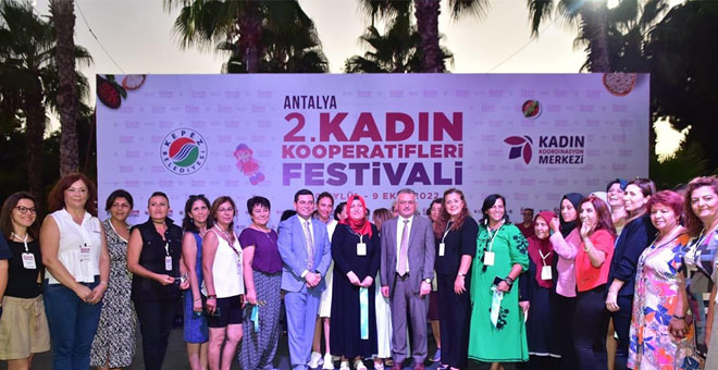 Kepez’in, Antalya 2. Kadın Kooperatifleri Festivali başladı 