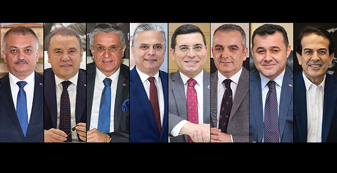 Antalya protokolünden Cumhuriyet Bayramı mesajları 