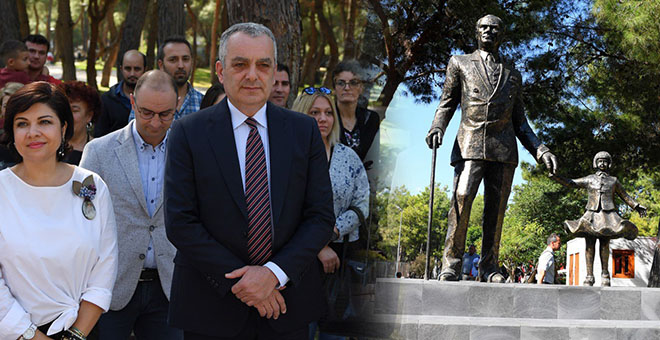 HayatPark’a Atatürk anıtı 