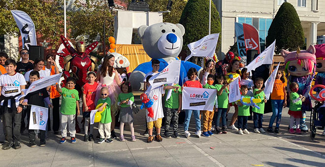 Antalya’da Lösemili Çocuklar Haftası coşkuyla kutlandı