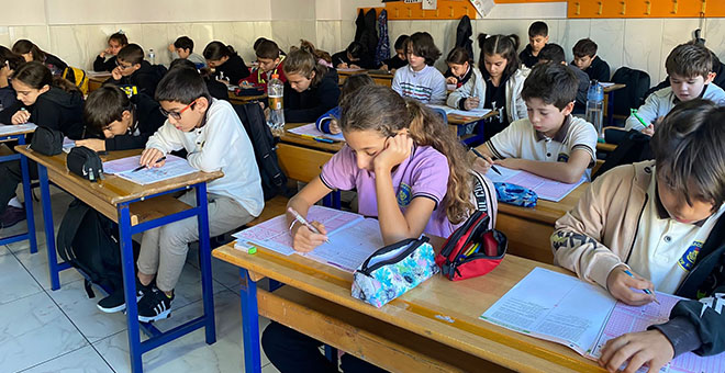 Alanya'daki ALBAP Sınavı'nda 50 bin öğrenci ter döktü 