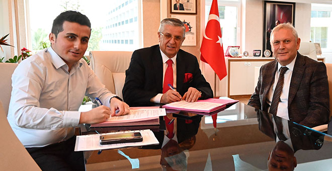 Kemer Belediyesi ile VakıfBank arasında sözleşme imzalandı
