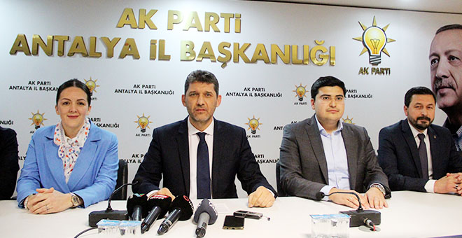 AK Parti Antalya'nın yeni İl Başkanı Çetin'den birlik ve beraberlik mesajı
