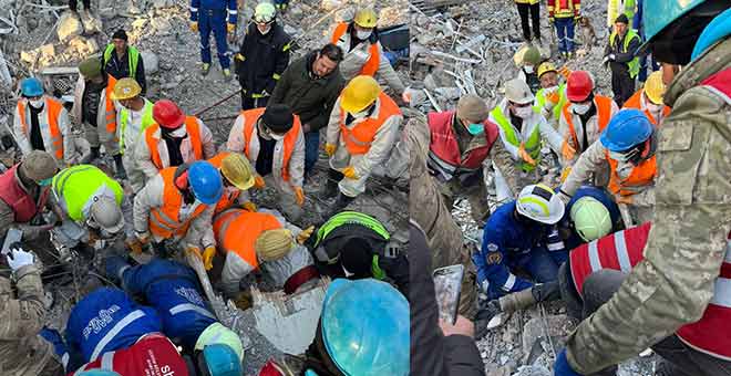 Depremde hayatını kaybedenlerin sayısı 35 bin 418'e yükseldi 