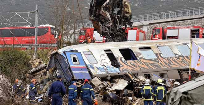 Yunanistan'daki tren faciasında ölü sayısı 46'ya yükseldi 