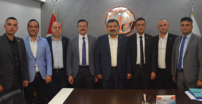 Sağlık Sen Antalya Şubesinde yeni başkan Osman Kasap oldu 