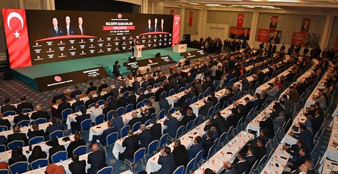 MHP'li belediye başkanları Antalya’da toplandı