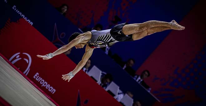 10. Artistik Cimnastik Avrupa Şampiyonası Antalya'da başladı