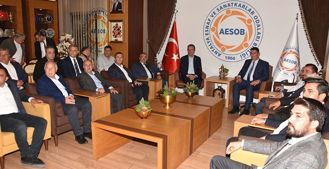 Abdurrahman Başkan’dan AESOB’a ziyaret