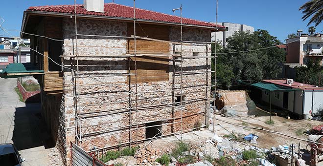 Balbey’de ‘Devlet Konuk Evi’ inşaatı sürüyor