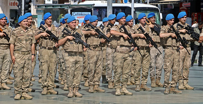 Jandarma Teşkilatının 184. kuruluş yıl dönümü Antalya’da törenle kutlandı 