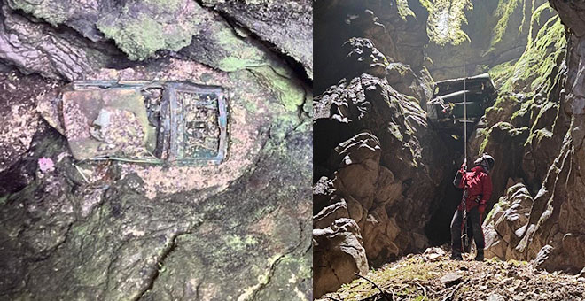 50 metrelik mağarada Murat 124 buldular