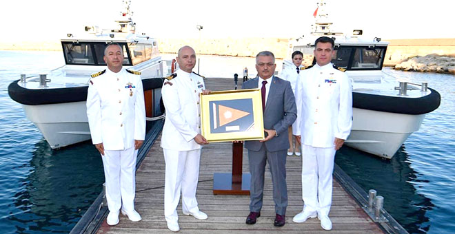 Sahil Güvenlik Antalya Grup Komutanlığı'nda devir teslim töreni 