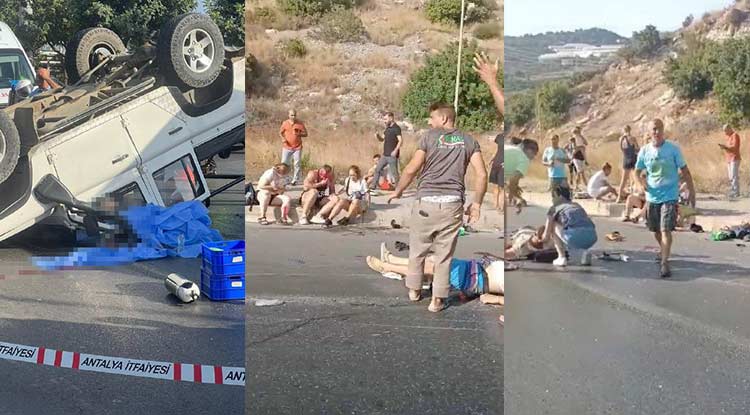 Antalya'da bir safari kazası daha! Ölü ve yaralılar var 