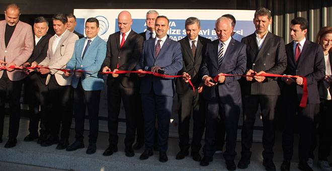 Antalya Organize Sanayi Bölgesi Teknopark açıldı 