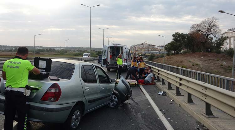Antalya'daki kazada can pazarı yaşandı