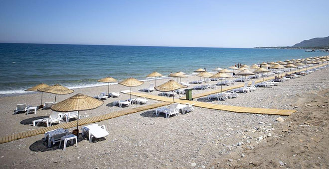 Kültür ve Turizm Bakanlığı'ndan Kemer’e 6'ncı halk plajı 