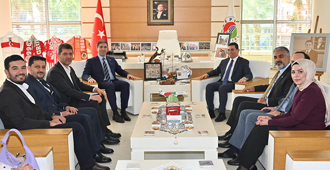 AK Parti Genel Başkan Yardımcısı Sırakaya’dan, Başkan Tütüncü’ye ziyaret