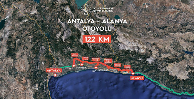 Bakan Uraloğlu: Antalya-Alanya Otoyolu ihalesi yapıldı
