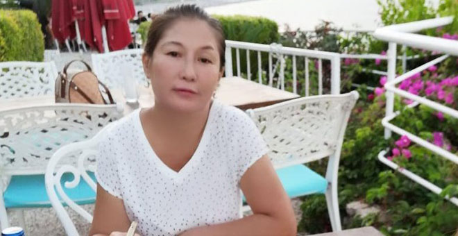 Kayıp aranan Kırgız kadının toprağa gömülü cesedi bulundu 
