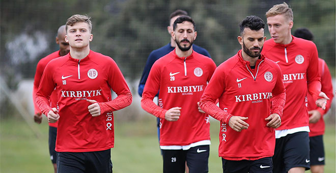 Antalyaspor, Pendikspor maçı hazırlıklarına başladı 