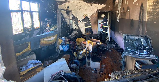 Antalya’da müstakil ev yangını korkuttu 