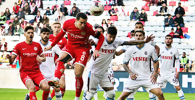 Antalyaspor: 1 - Trabzonspor: 1 