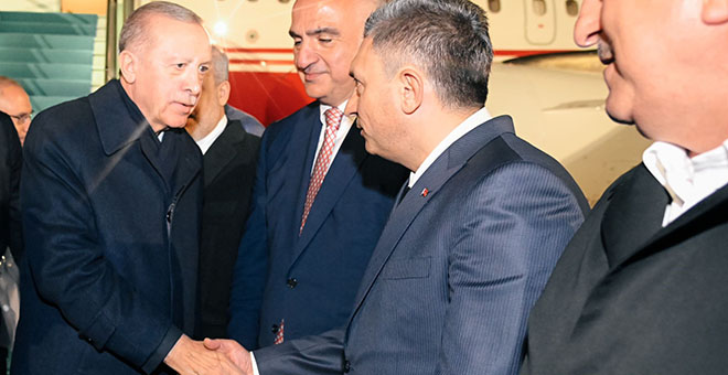Cumhurbaşkanı Erdoğan Antalya'da 