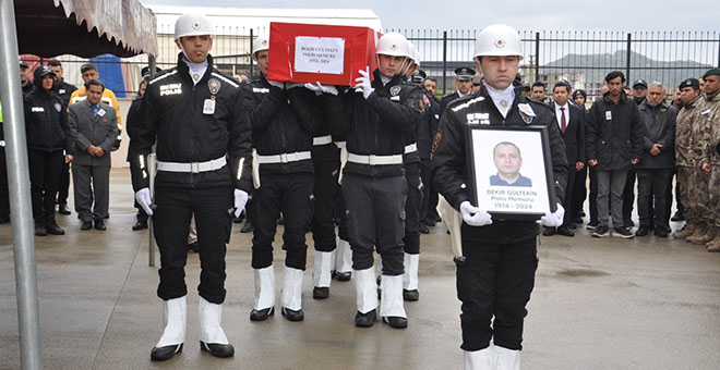 Hayatını kaybeden polis memurunun cenazesi törenle Hatay’a uğurlandı 