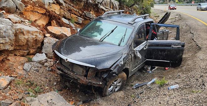 Akseki’de trafik kazası: 5 yaralı 