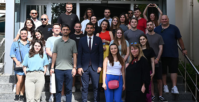 Erasmus öğrencilerinden Kemer Belediyesi’ne ziyaret 