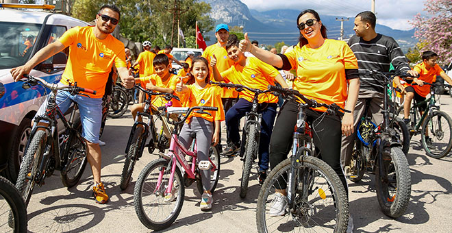 Büyükşehir’den “Köyüm Bisiklete Biniyor” etkinliği