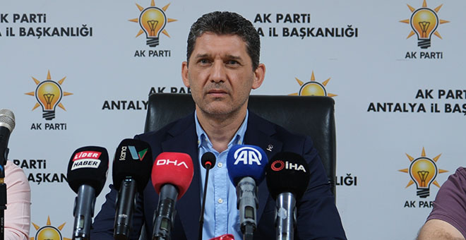 AK Parti İl Başkanı Ali Çetin: 