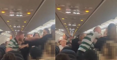Antalya seferi yapan uçakta İskoç yolcu polise yumrukla saldırdı 